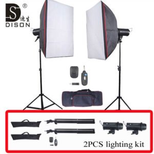 Akabli shop Kit Flash Studio DISON LD 200W