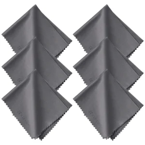 Akabli shop Chiffon de Nettoyage Gris 200g (Lot de 6)