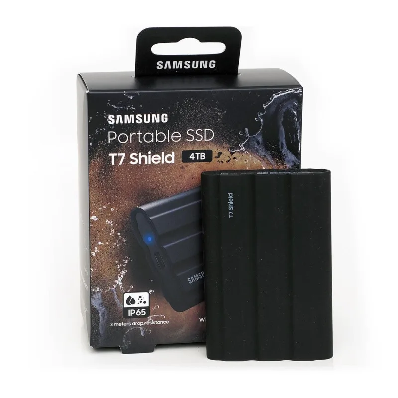 Akabli shop Samsung Disque dur SSD Externe T7 Shield USB 3.2 Gen 2 4To