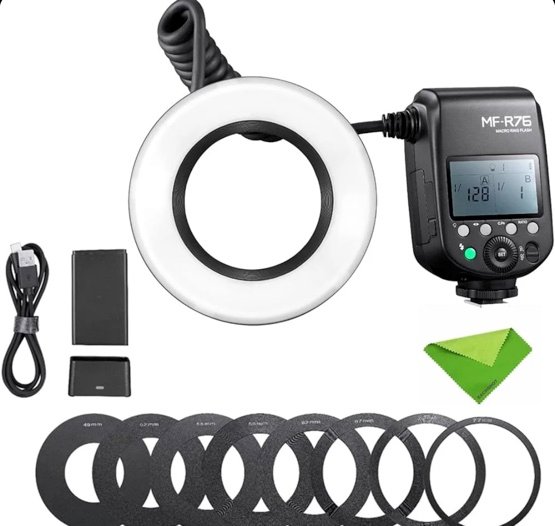 Akablishop Godox MF-R76 Macro Ring Flash