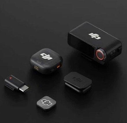 Akablishop DJI Mic 3 (1TX + 1RX + Charging Case)